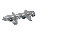 3-way header M38x1,5 3-way header M38x1,5