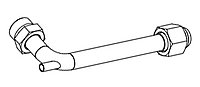 Calibration bend M24x1,5 with sensor pocket Calibration bend M24x1,5 with sensor pocket