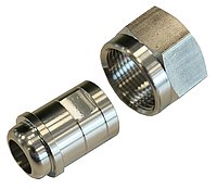 Welding end adapter to M16x1 female Welding end adapter to M16x1 female
