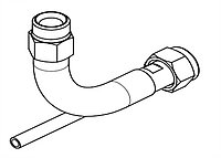 Calibration bend M16x1 with sensor pocket Calibration bend M16x1 with sensor pocket