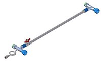 Manually adjustable bypass M30x1,5 with connection for manometer Manually adjustable bypass M30x1,5 with connection for manometer