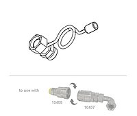 Connection for pressure relief device Connection for pressure relief device