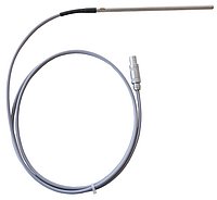 Temperature sensor Pt100, closed, Ø 6 mm, 180 mm Temperature sensor Pt100, closed, Ø 6 mm, 180 mm