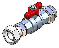 Ball valve M38x1,5 Ball valve M38x1,5